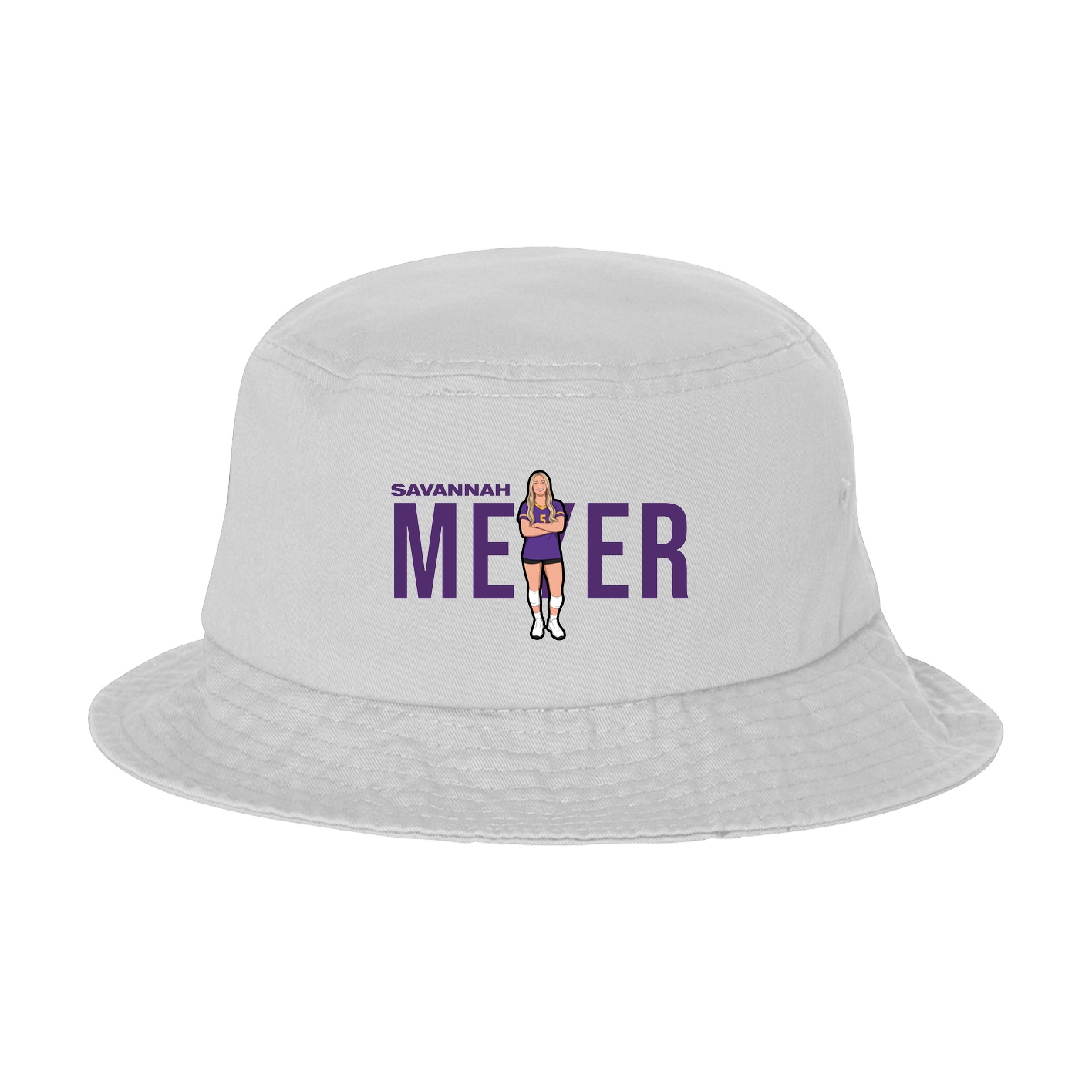 Bucket Cap — Player Name in White