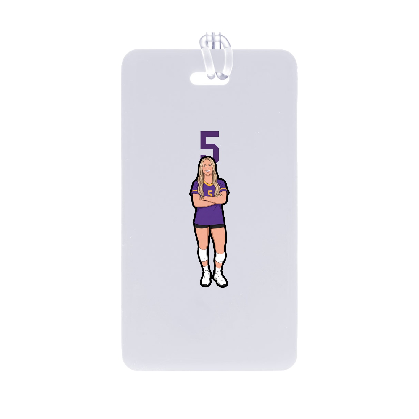 Bag Tag — Number Top in Classic