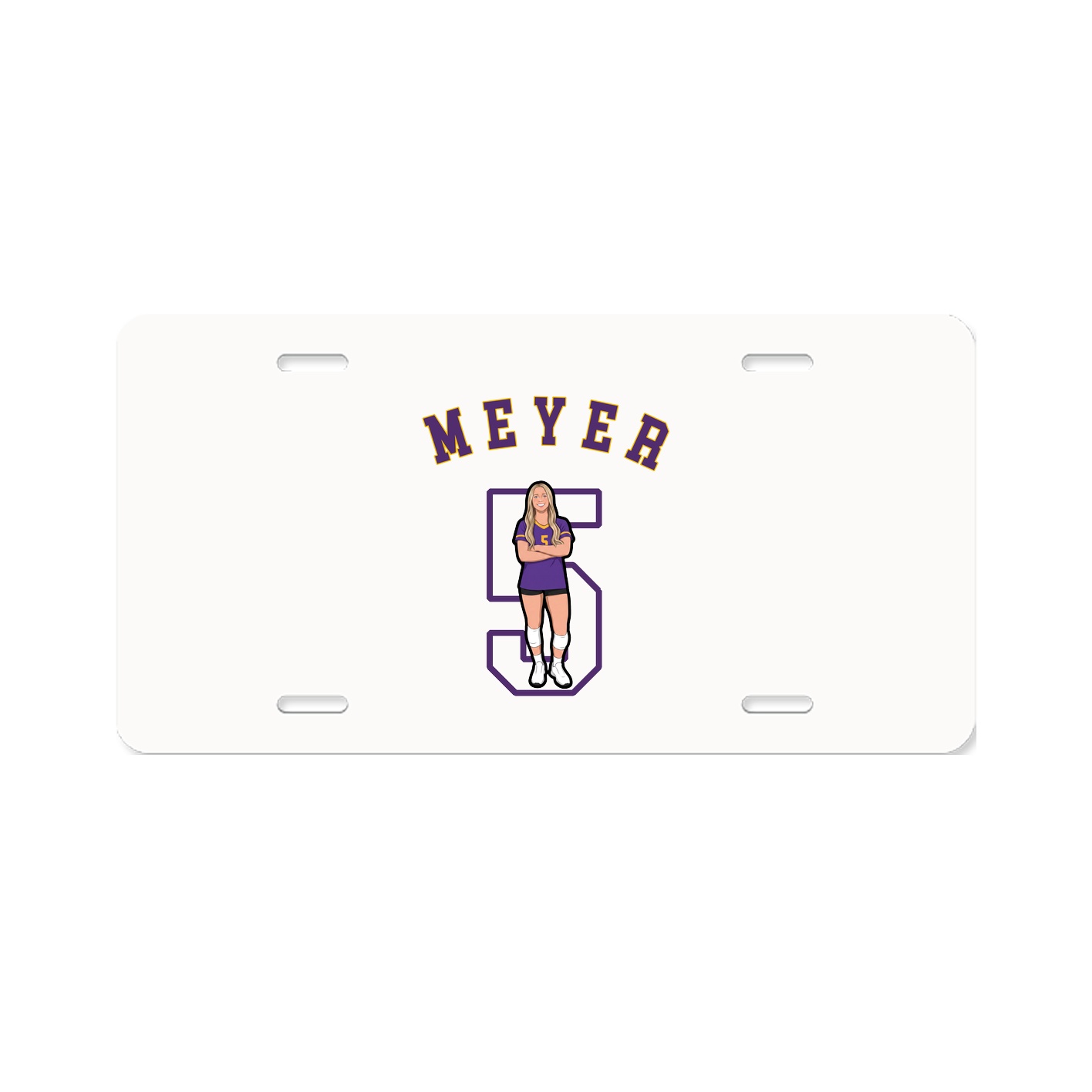 License Plate — Shirsey Arch in Classic