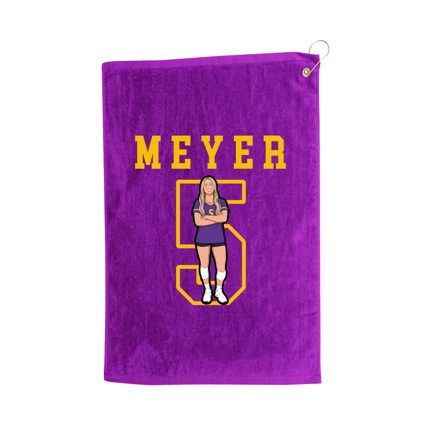 Golf Towel — Shirsey in Purple