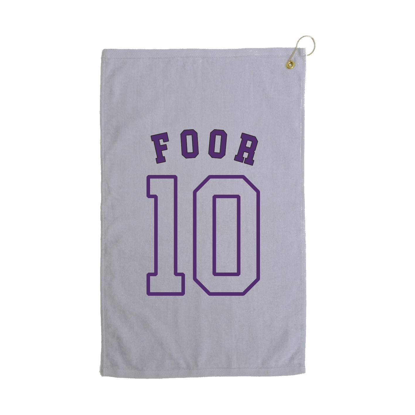 Golf Towel — Shirsey Arch in Grey
