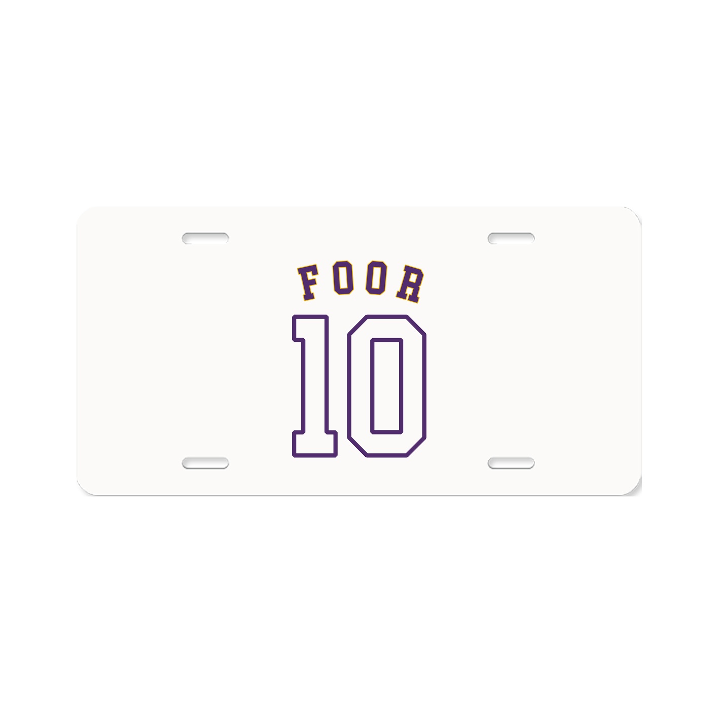 License Plate — Shirsey Arch in Classic