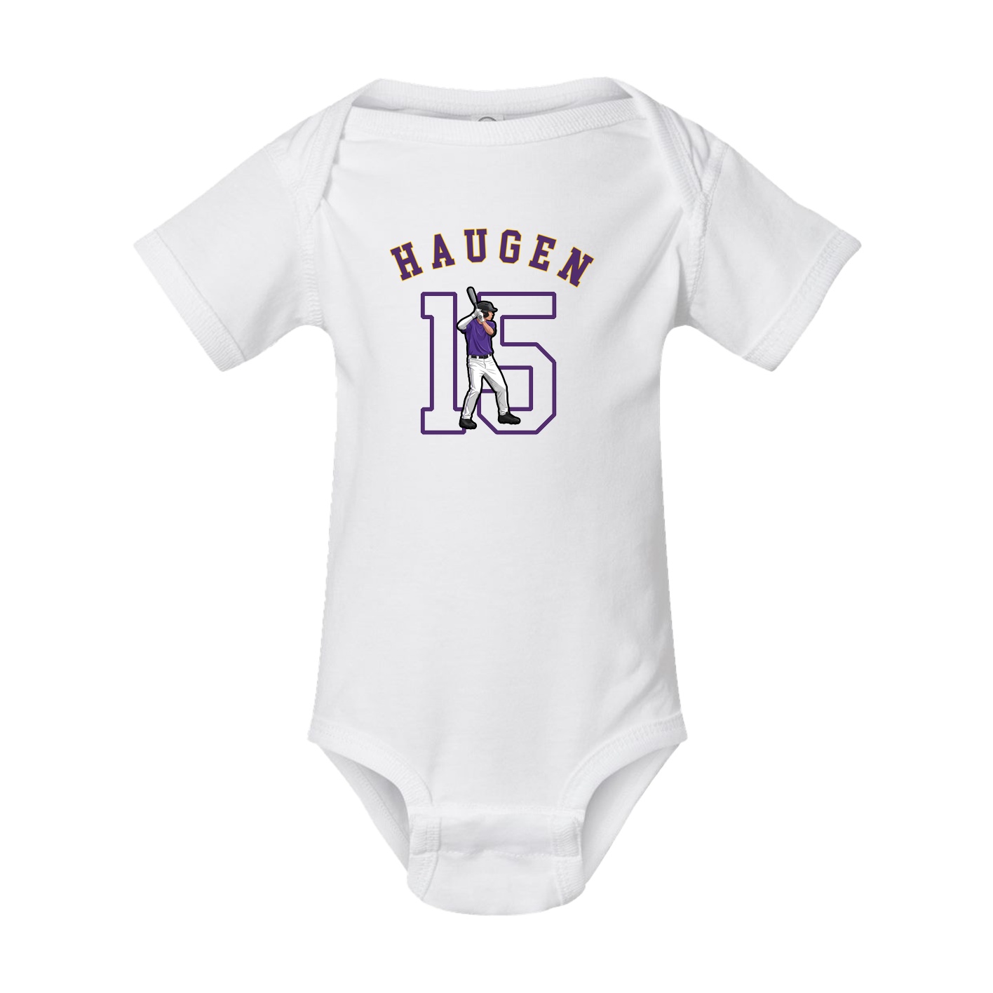 Baby Onesie — Shirsey Arch in White