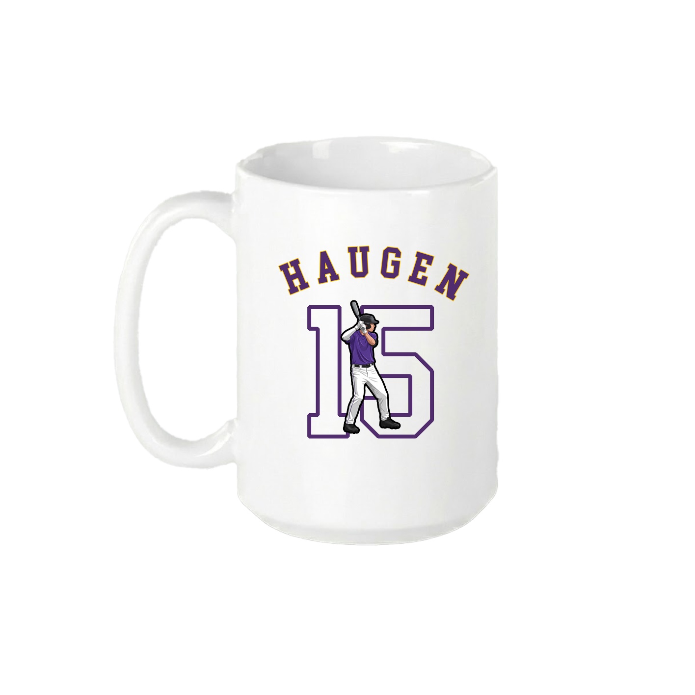 15oz Coffee Mug — Shirsey Arch in White