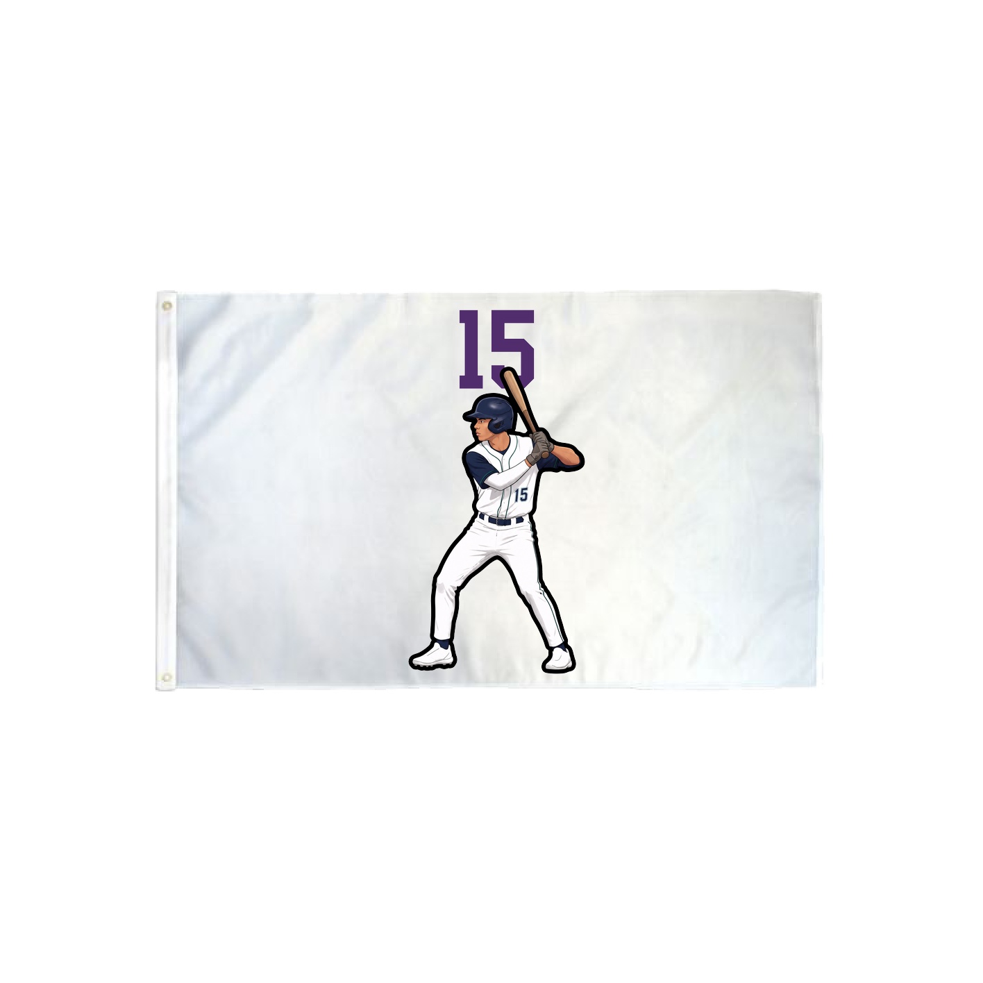 3x5 Flag — Number Top in Classic