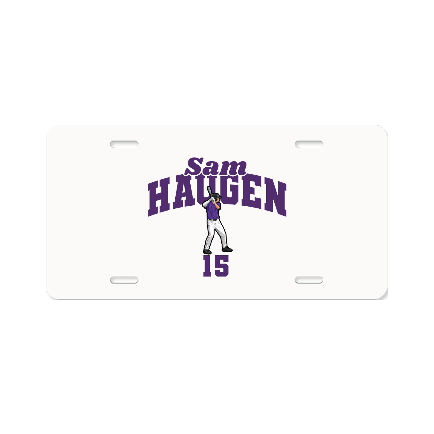 License Plate — Signature Arch in Classic