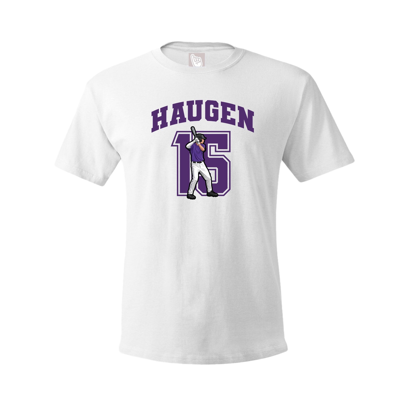 Tee — Number in White