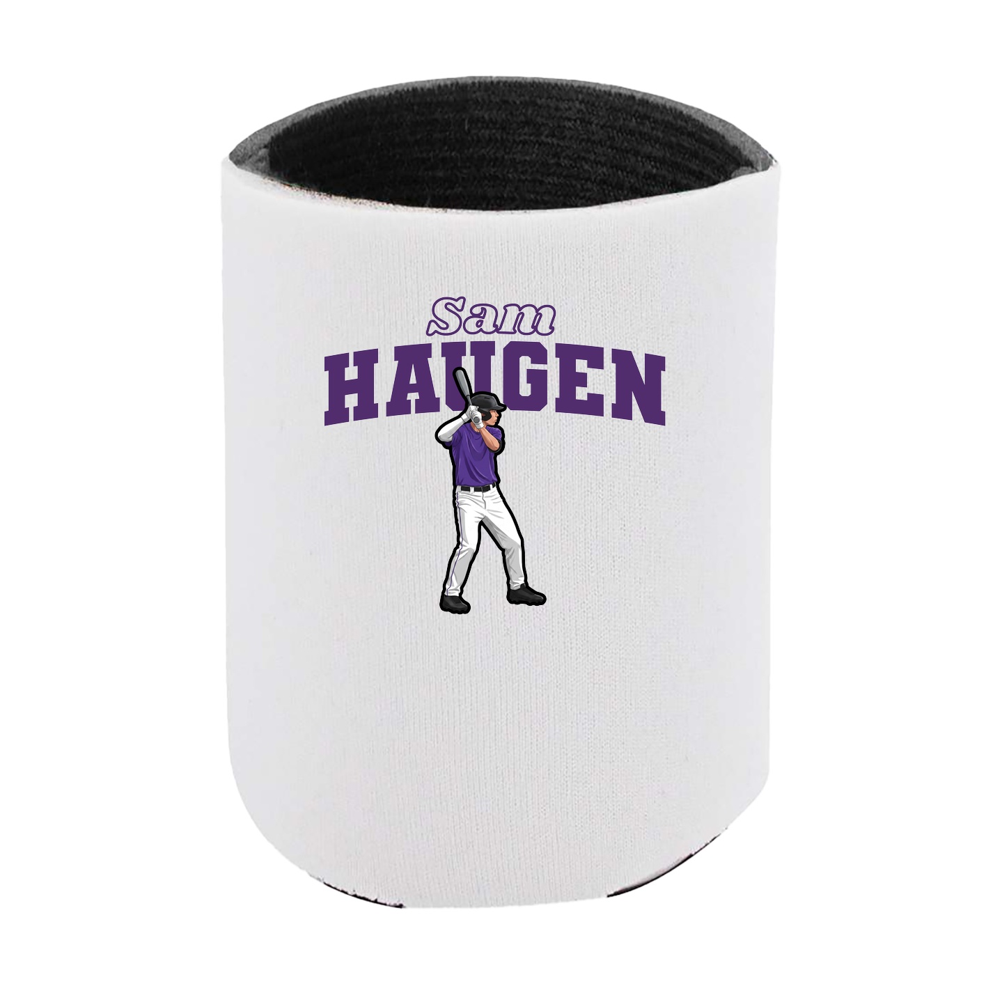 Can Holder — Name Arch in White