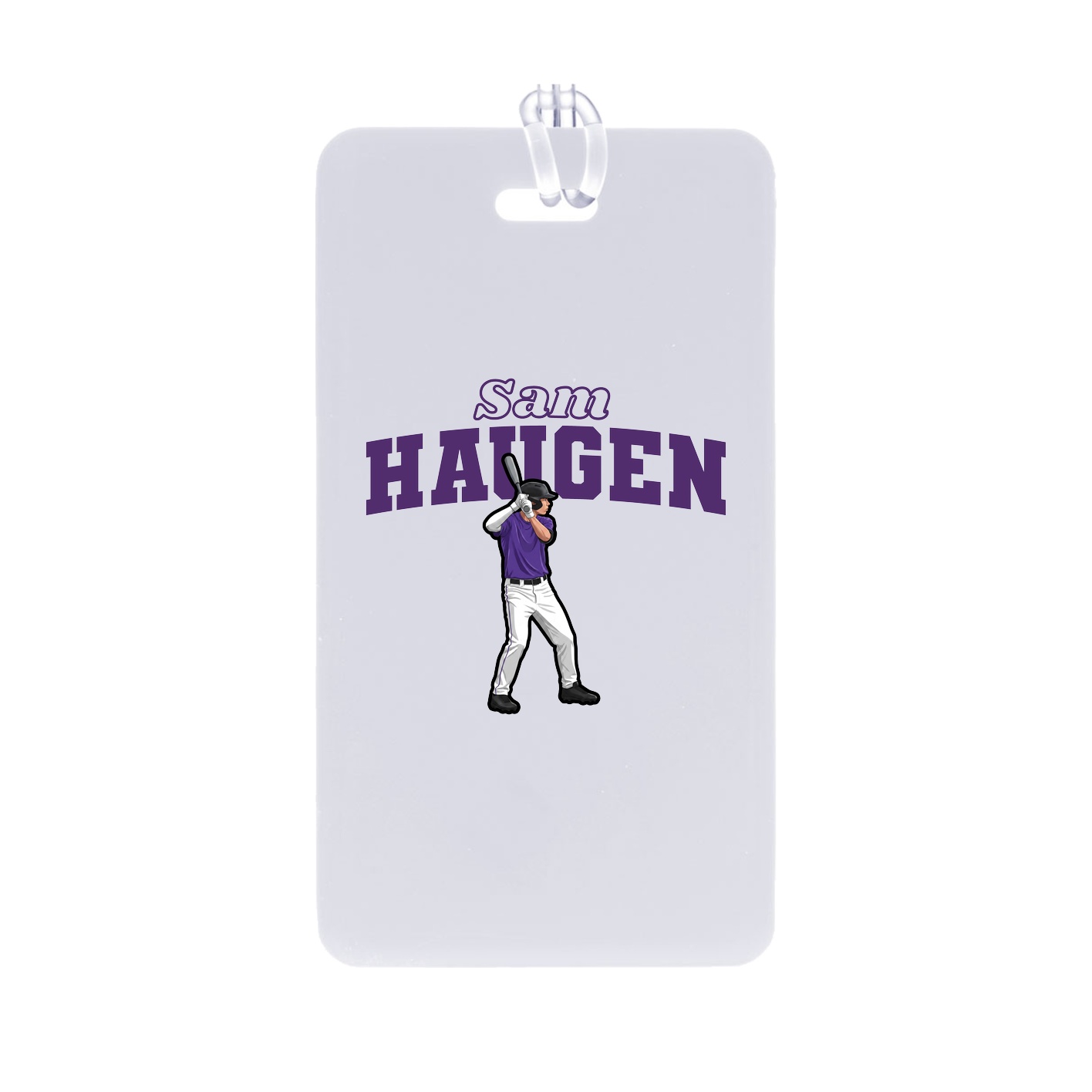 Bag Tag — Name Arch in Classic