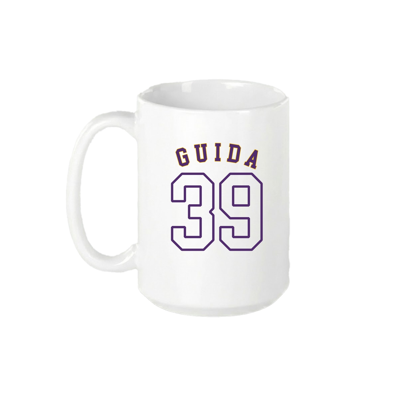 15oz Coffee Mug — Shirsey Arch in White