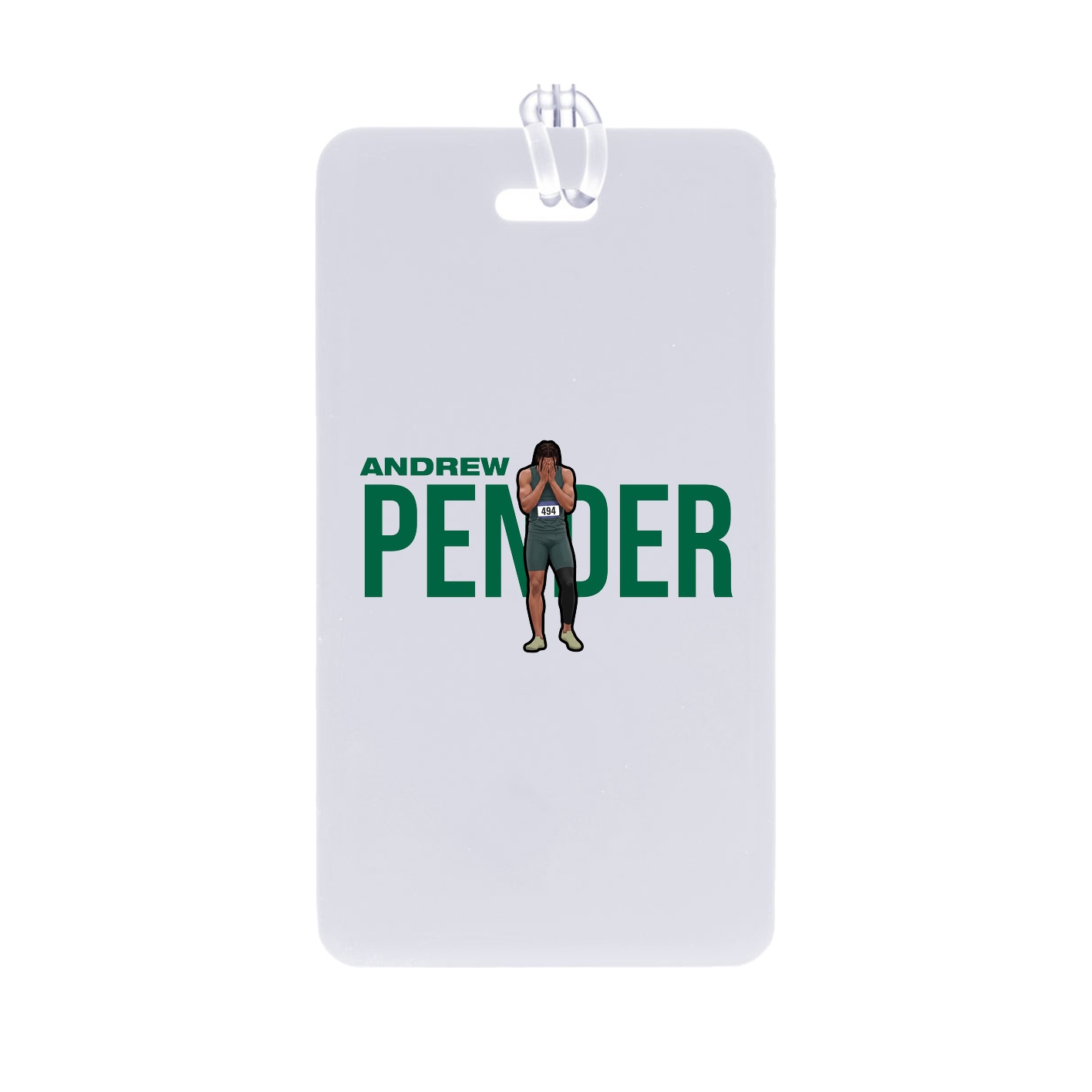 Bag Tag — Player Name in Classic