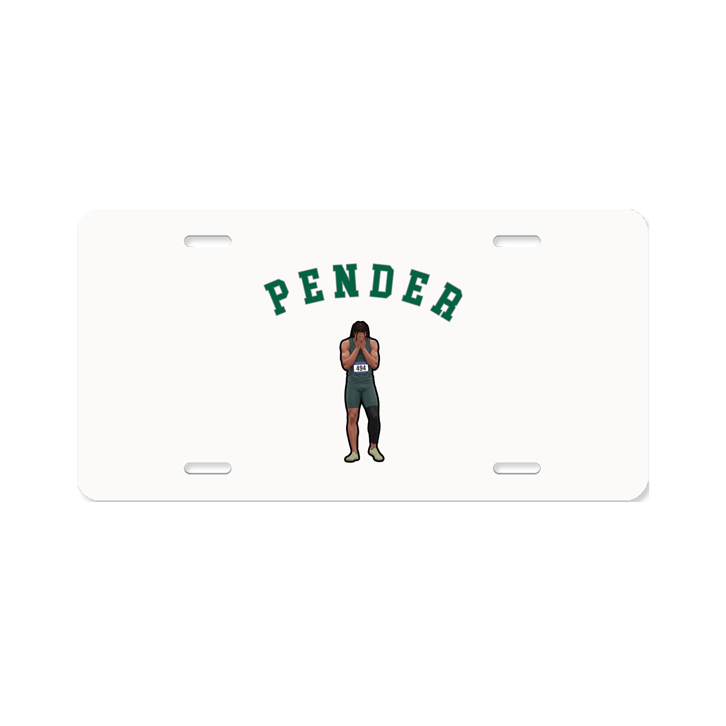 License Plate — Shirsey Arch in Classic