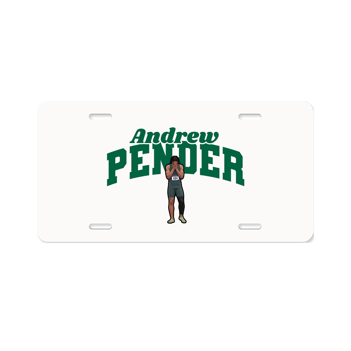 License Plate — Signature Arch in Classic