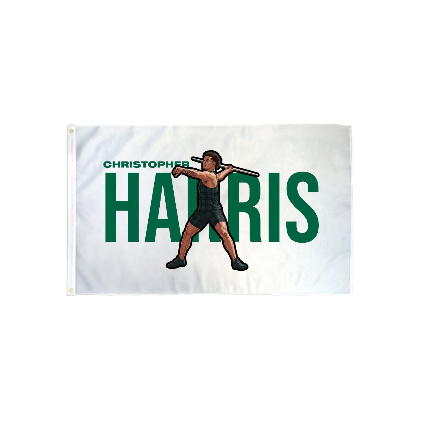 3x5 Flag — Player Name in Classic