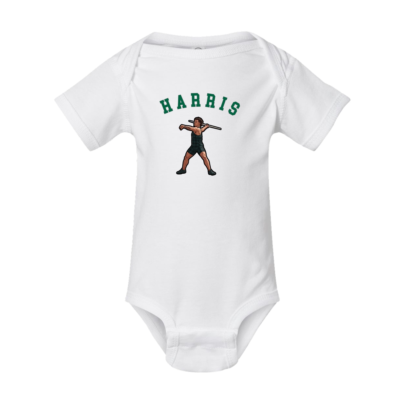 Baby Onesie — Shirsey Arch in White