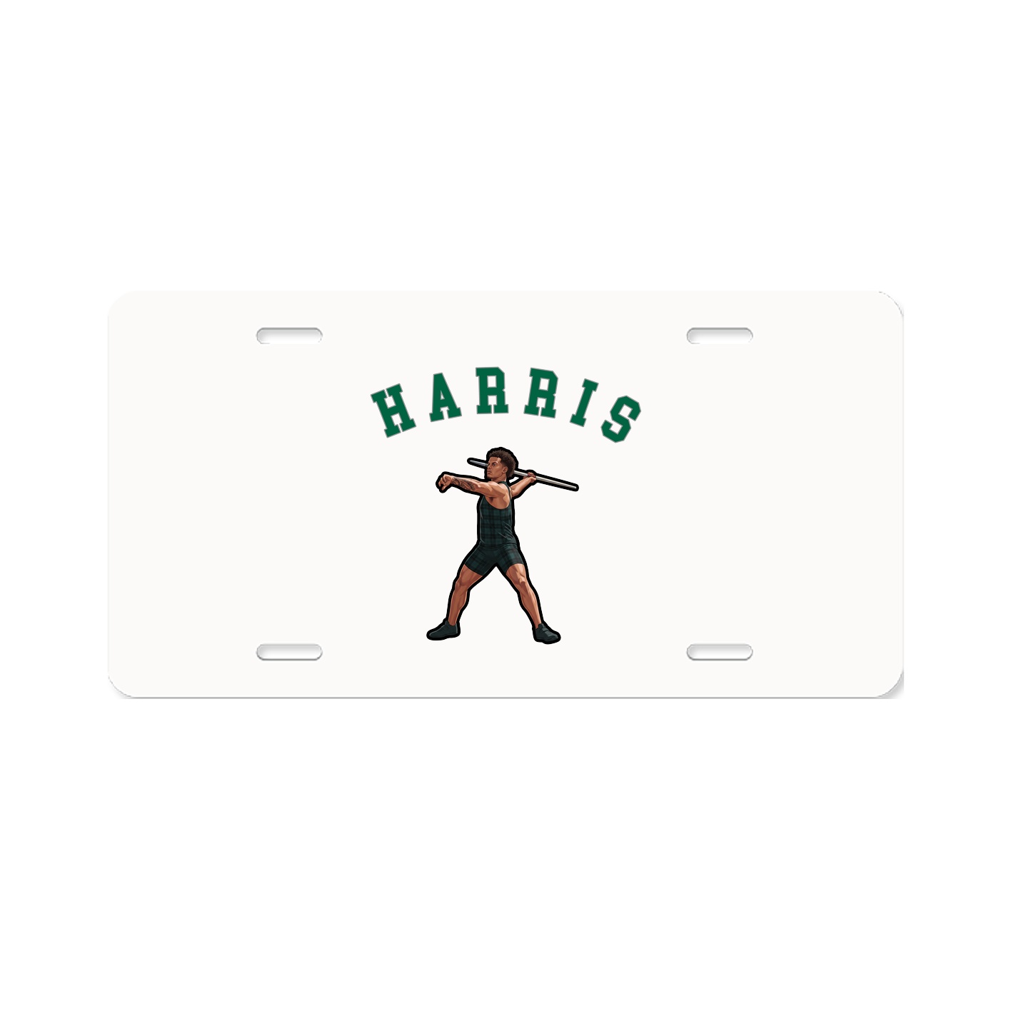 License Plate — Shirsey Arch in Classic