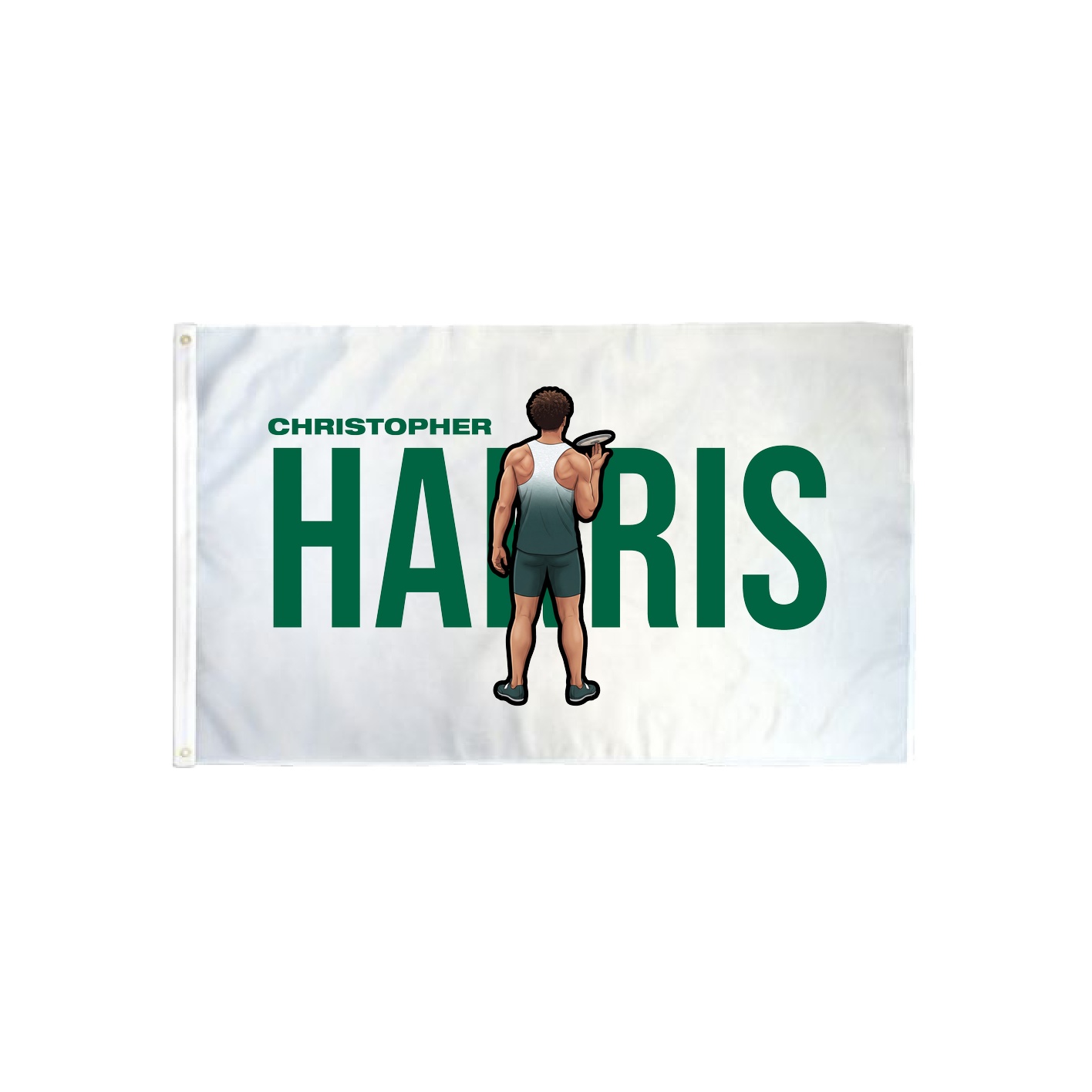 3x5 Flag — Player Name in Classic