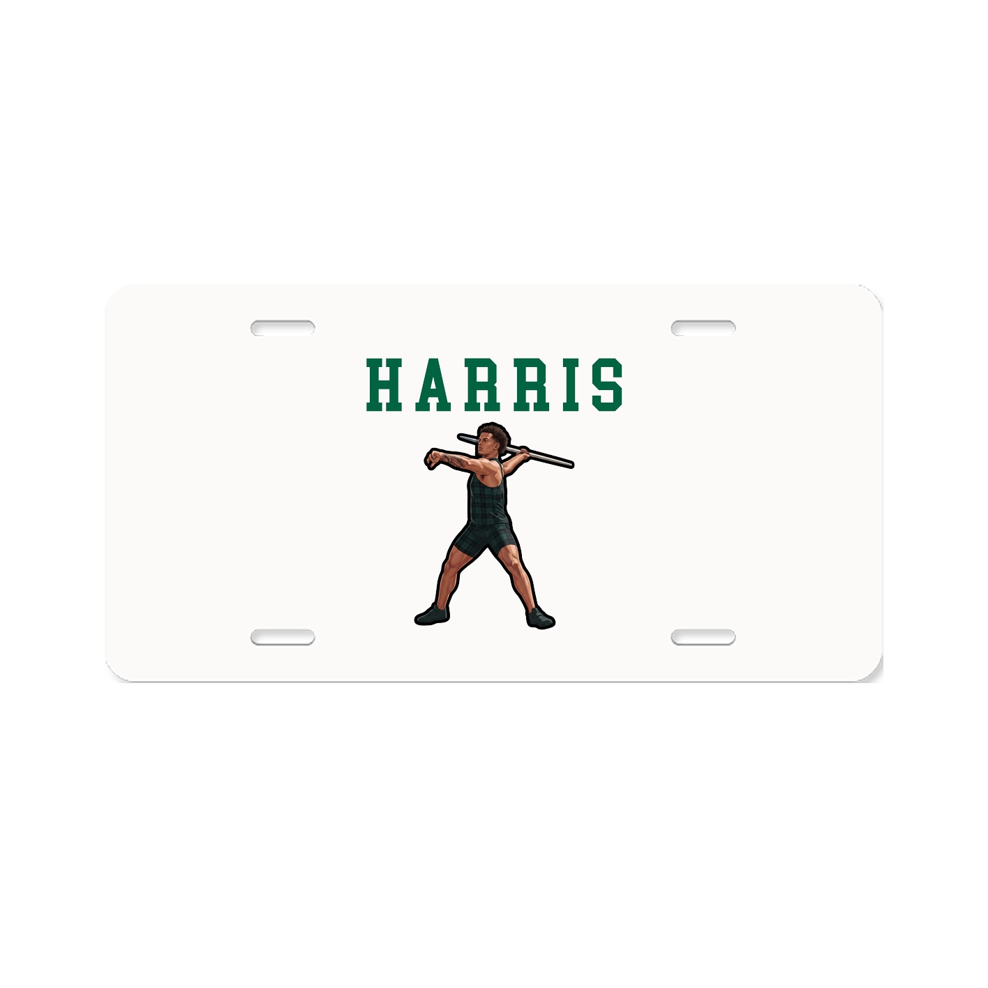License Plate — Shirsey in Classic