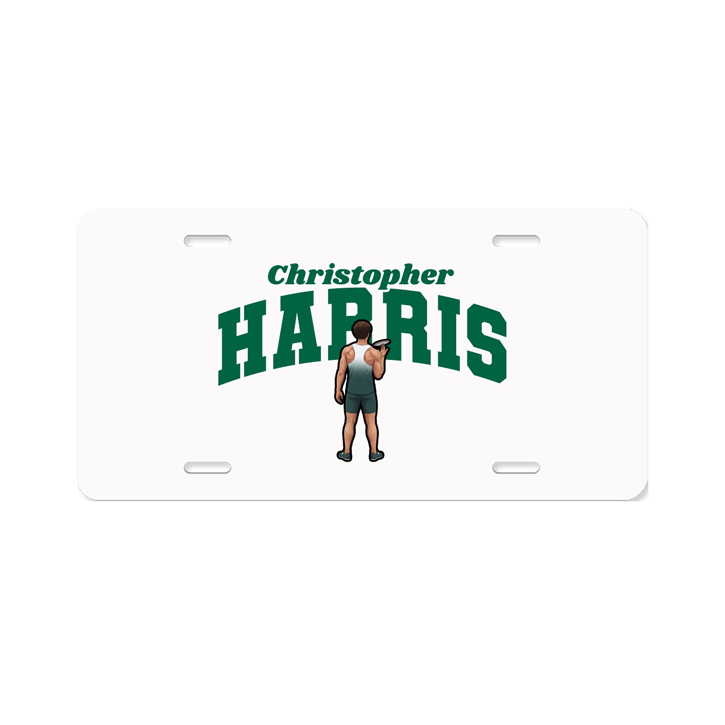 License Plate — Signature Arch in Classic