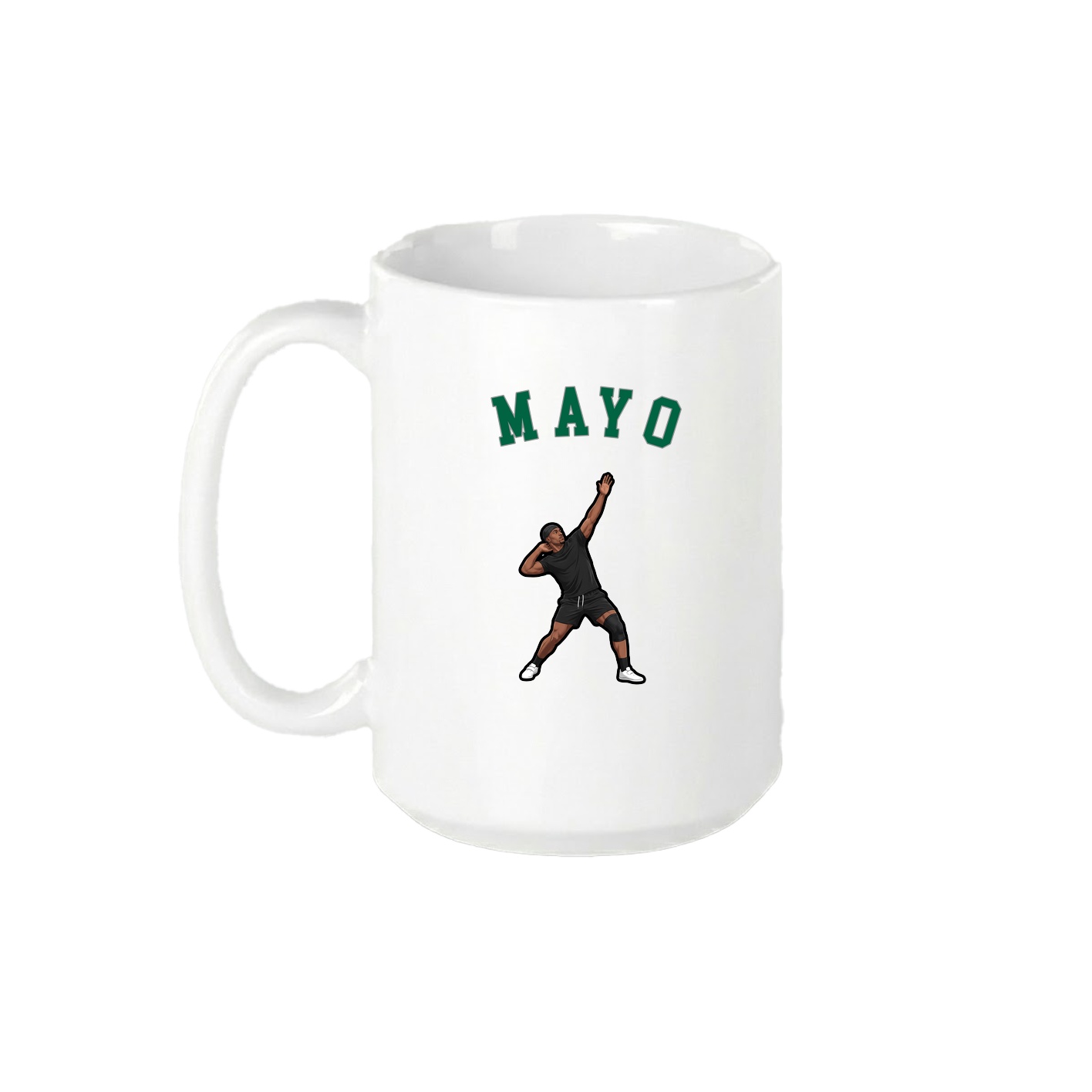 15oz Coffee Mug — Shirsey Arch in White