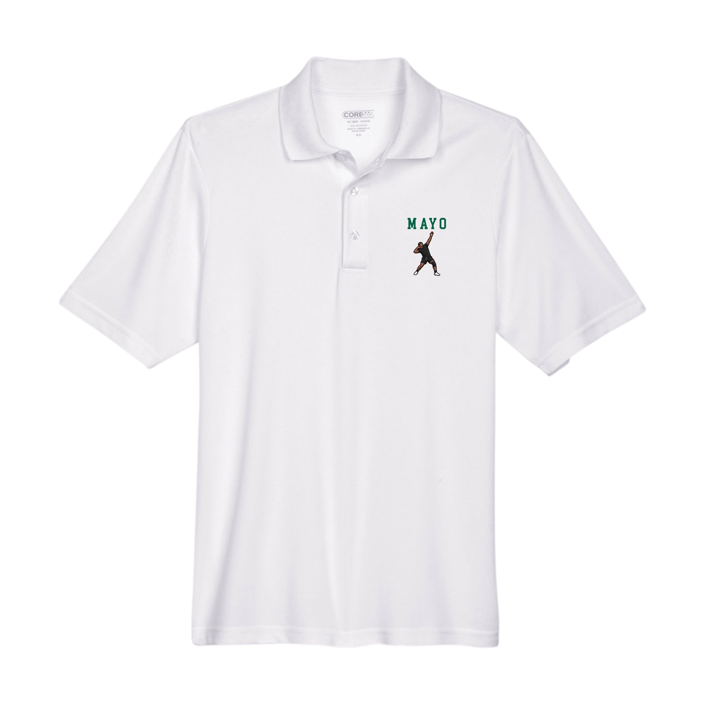 Performance Polo — Shirsey in White