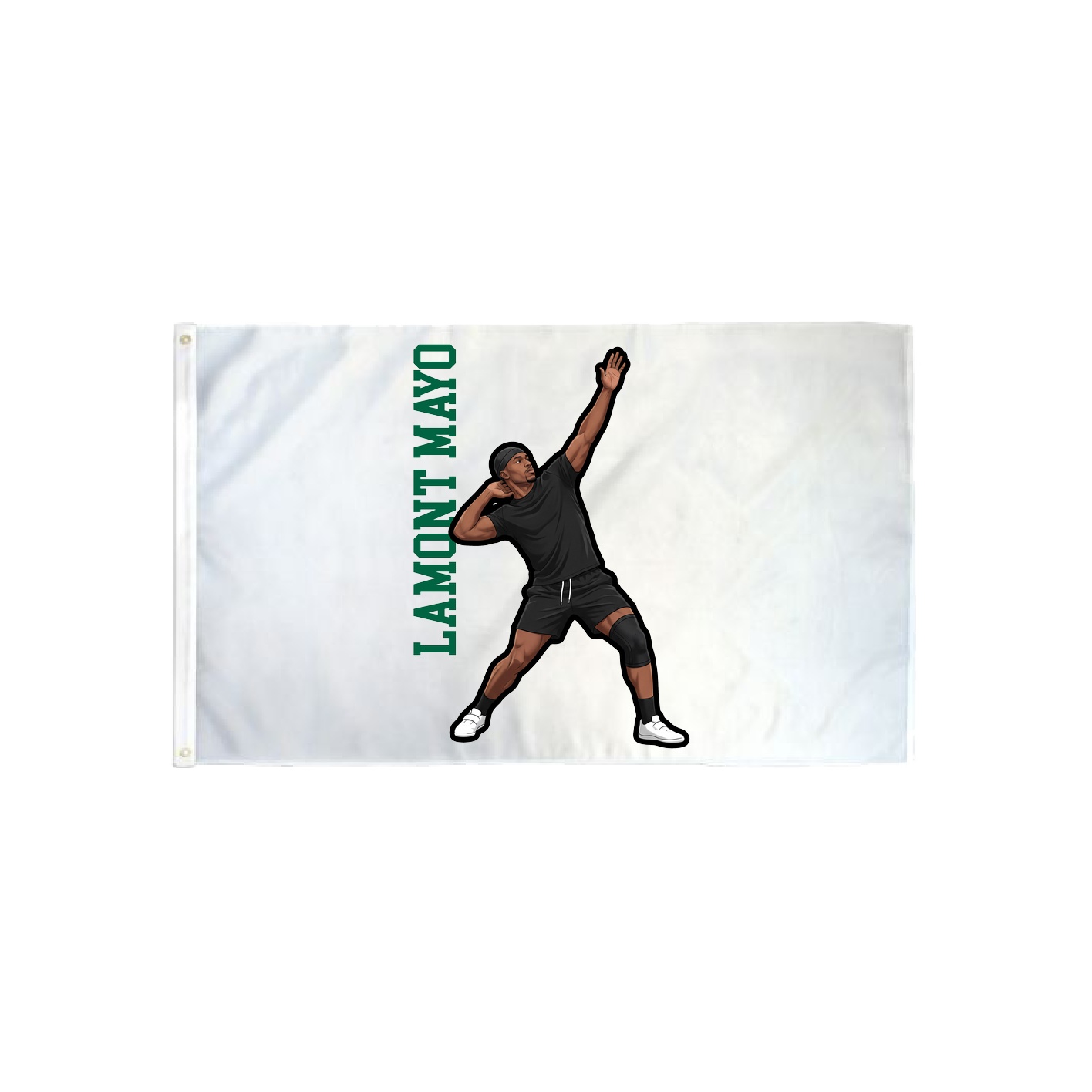 3x5 Flag — Name Vertical in Classic