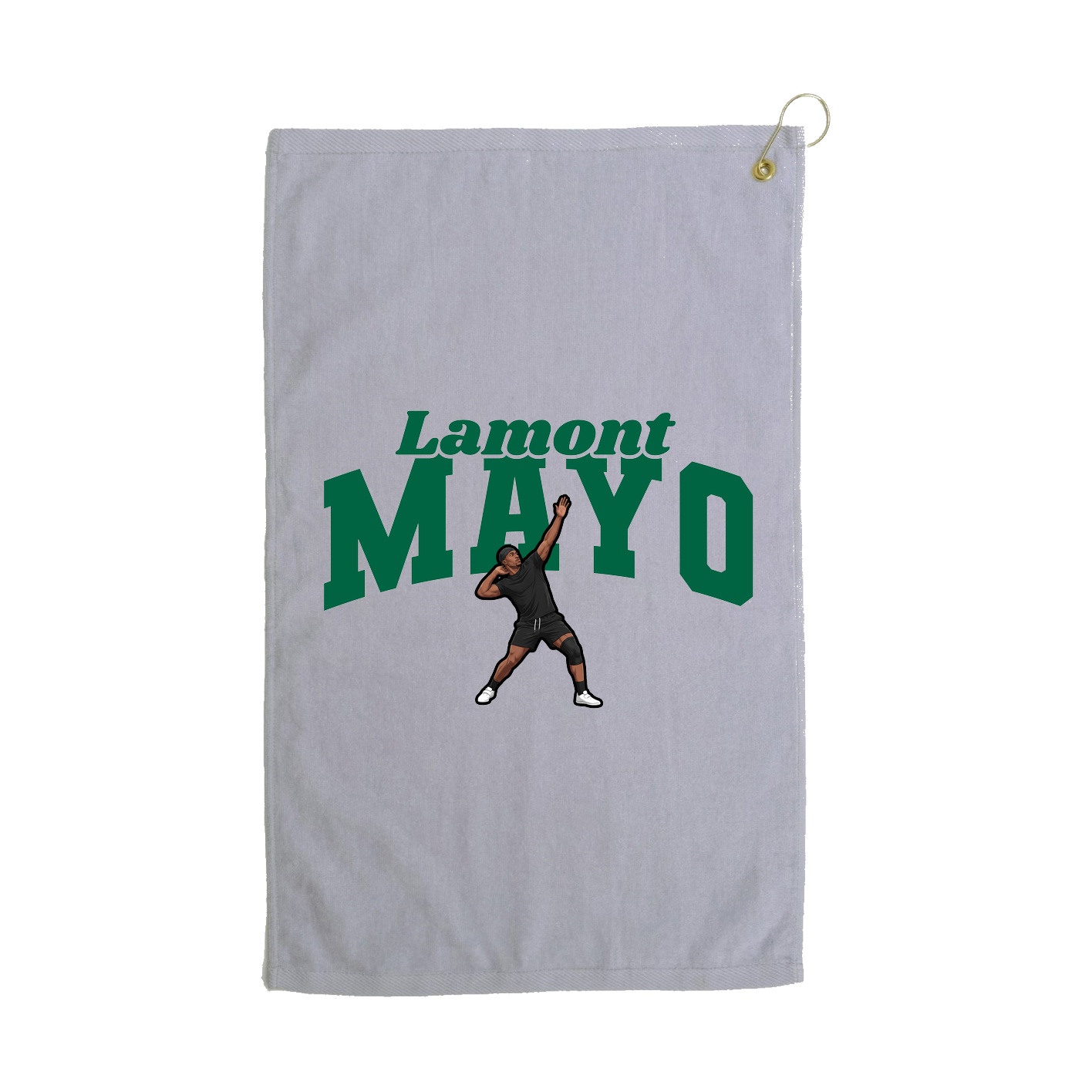 Golf Towel — Signature Arch in Grey