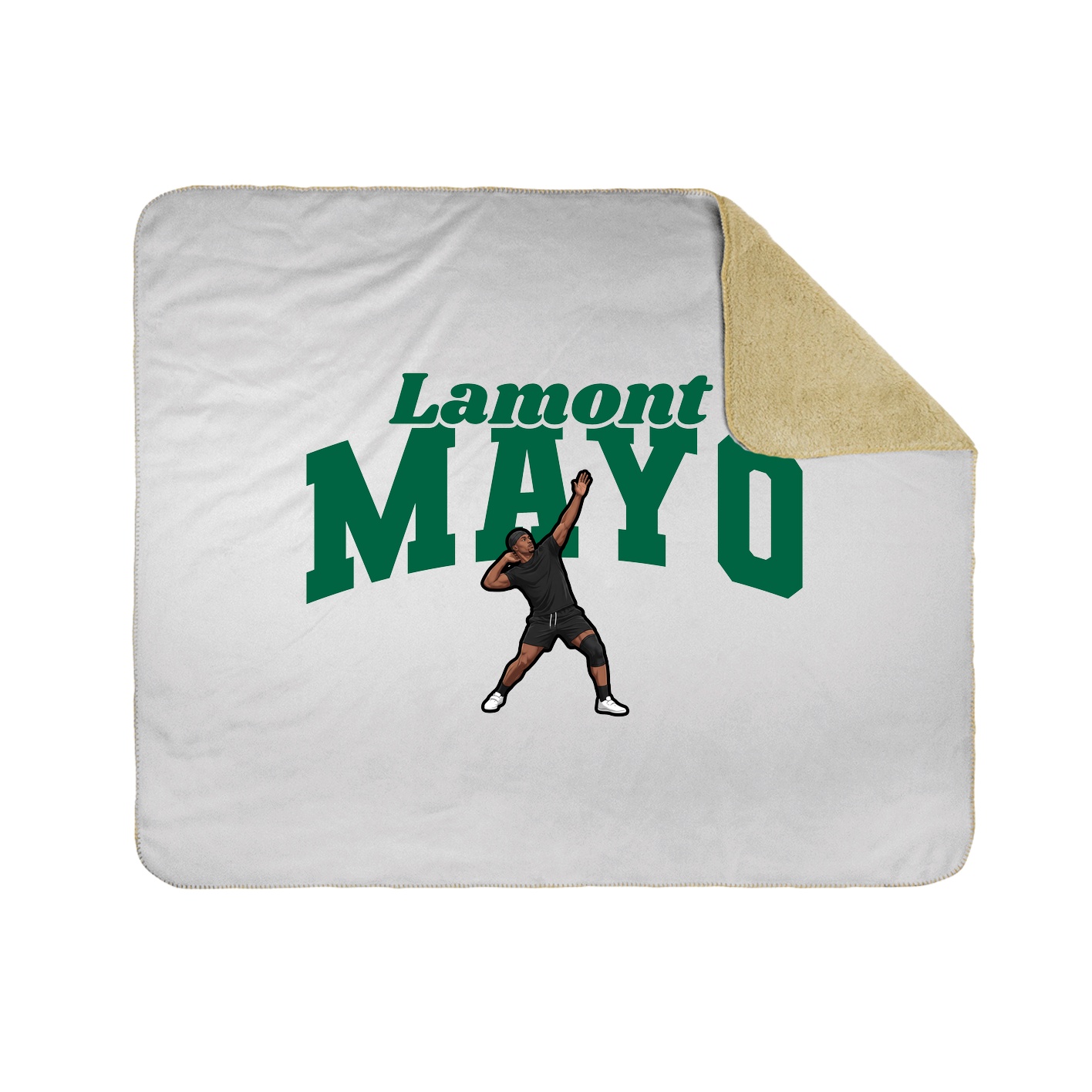 Throw Blanket — Signature Arch in White