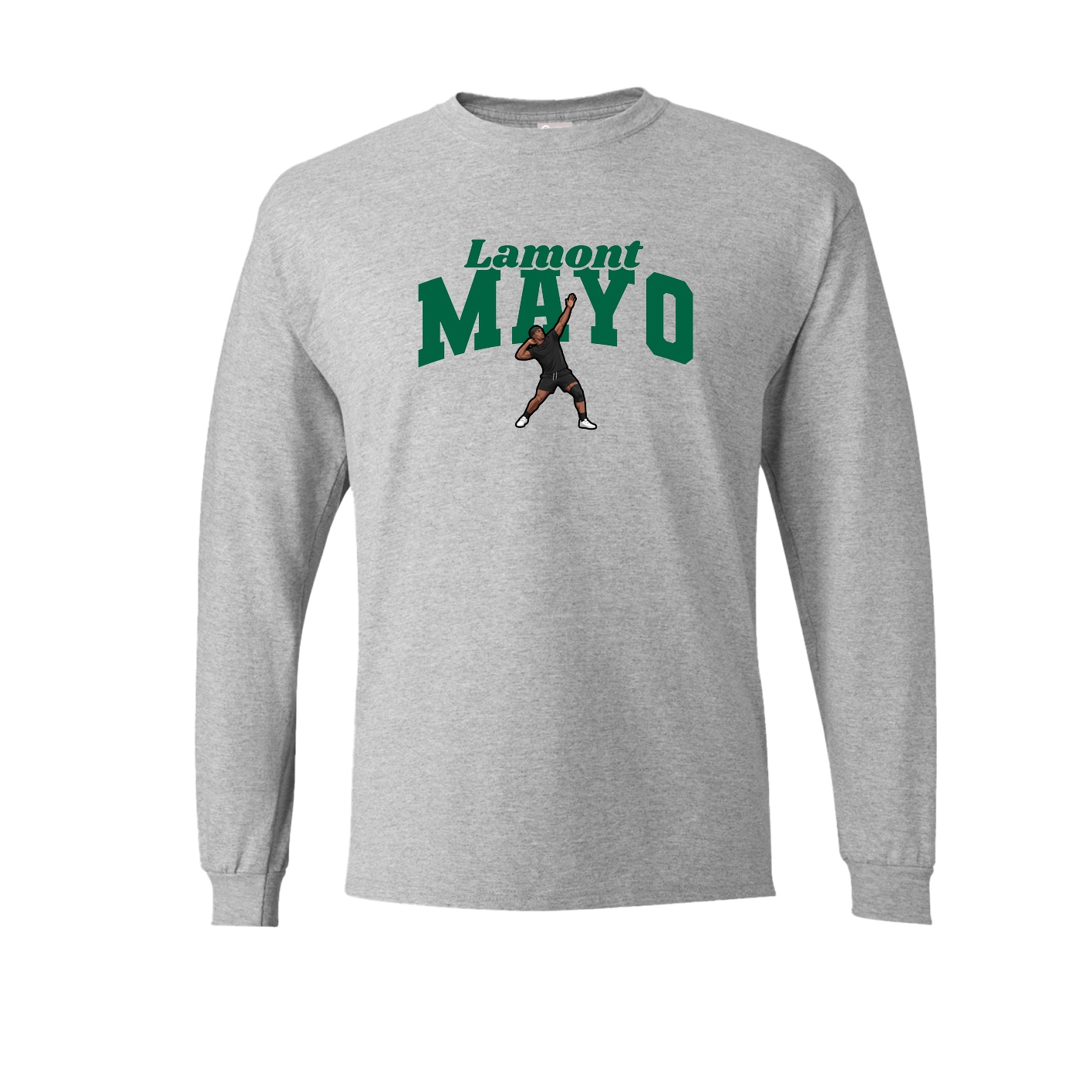 Long Sleeve Tee — Signature Arch in Grey