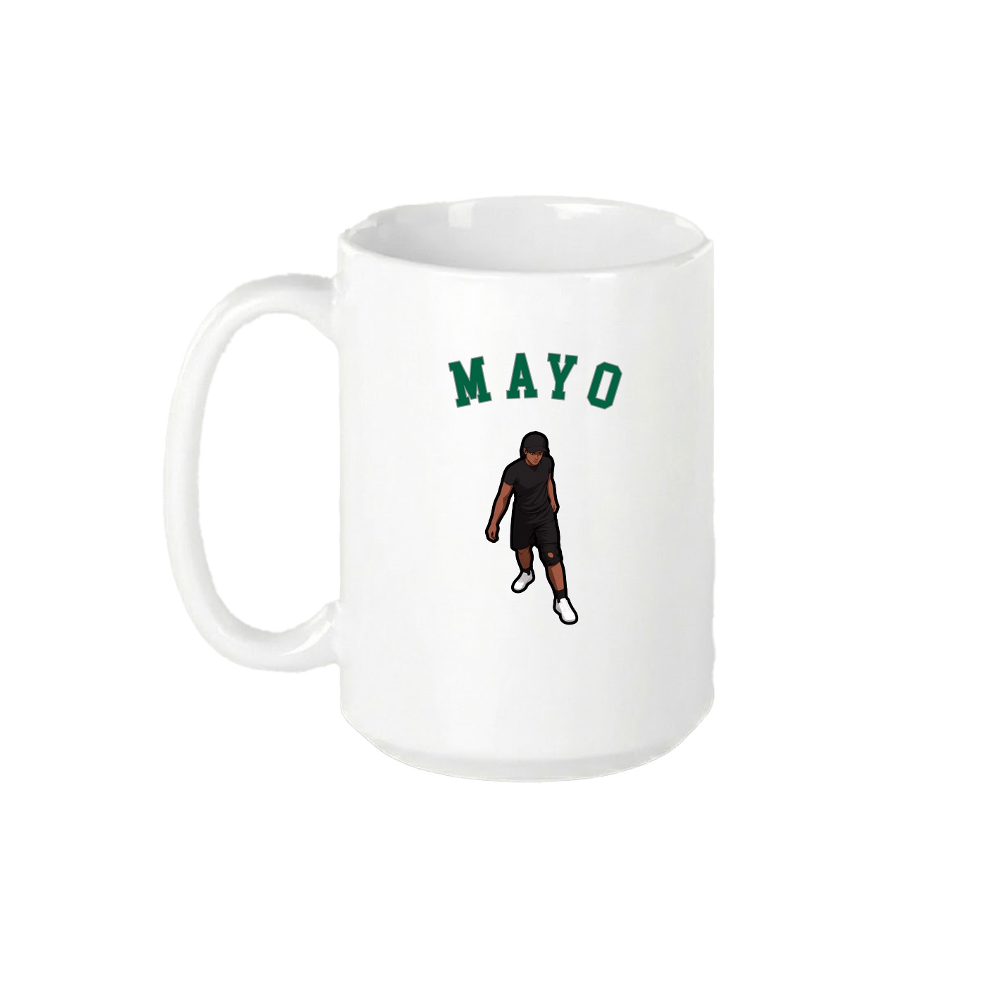 15oz Coffee Mug — Shirsey Arch in White
