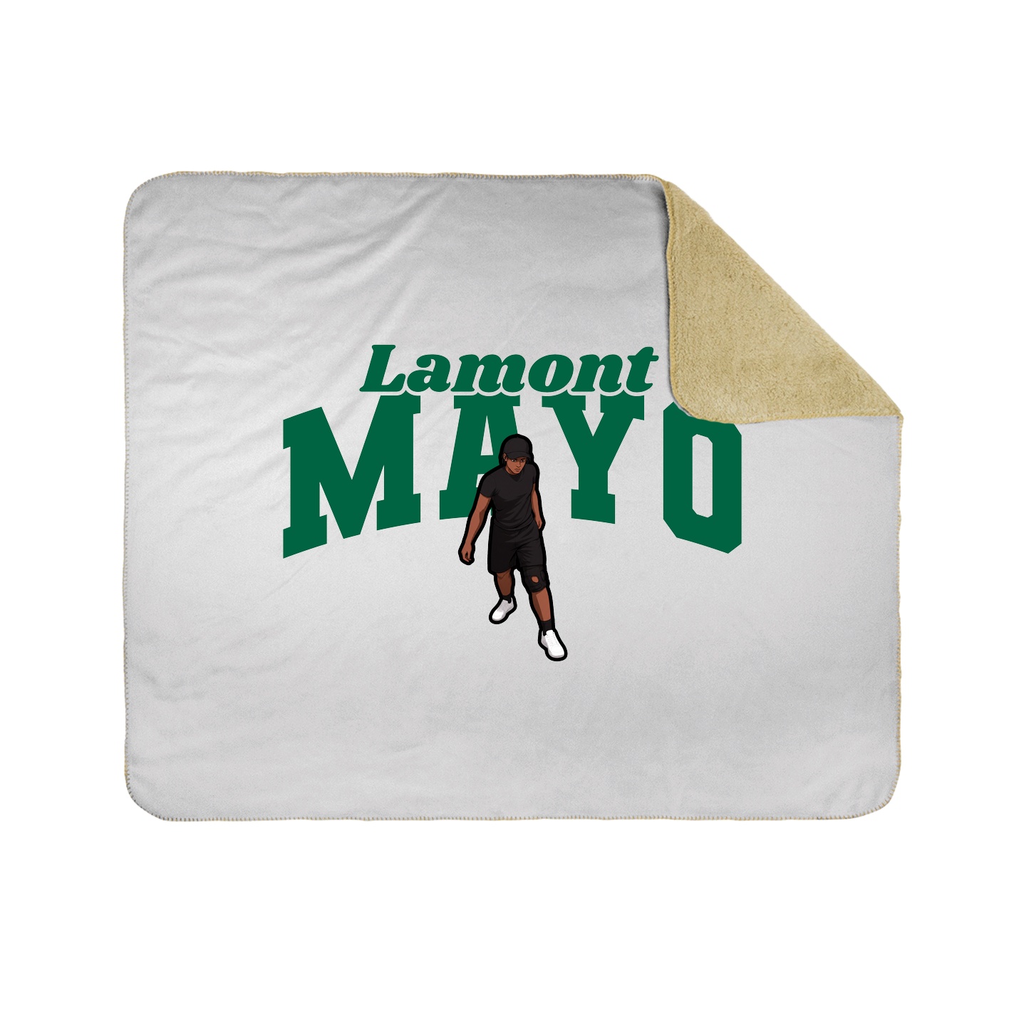 Throw Blanket — Signature Arch in White