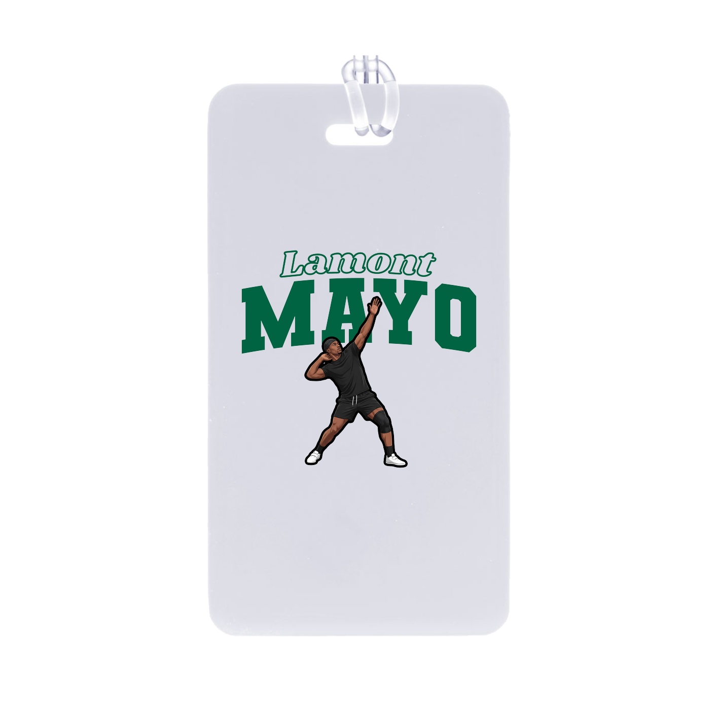 Bag Tag — Name Arch in Classic