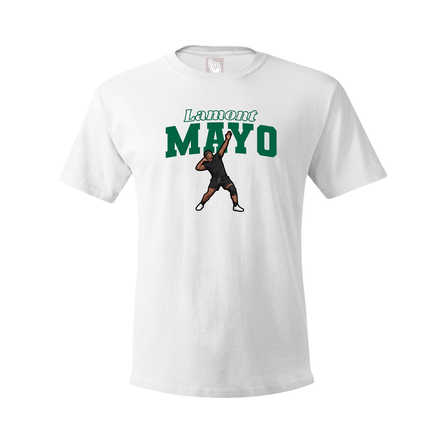 Tee — Name Arch in White