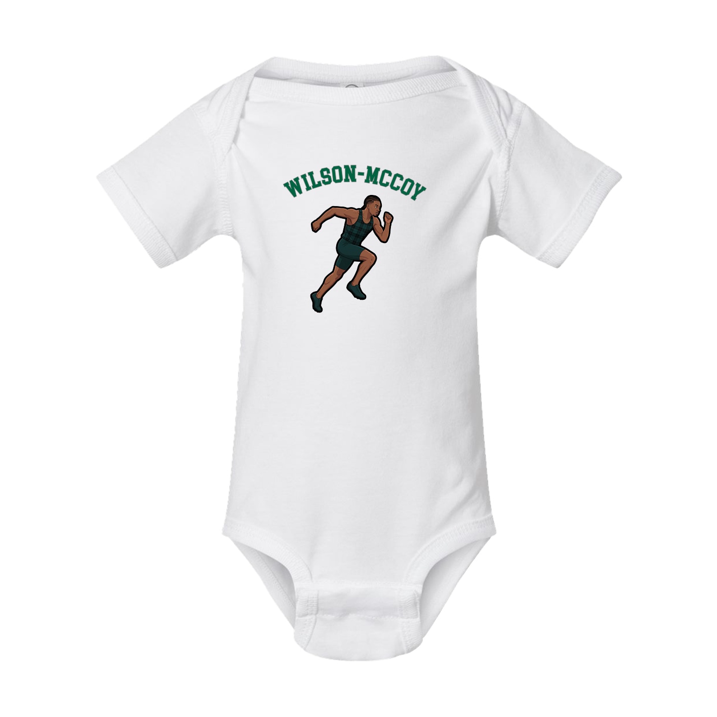 Baby Onesie — Shirsey Arch in White