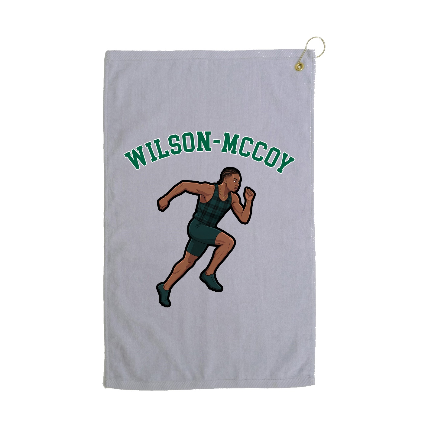 Golf Towel — Shirsey Arch in Grey