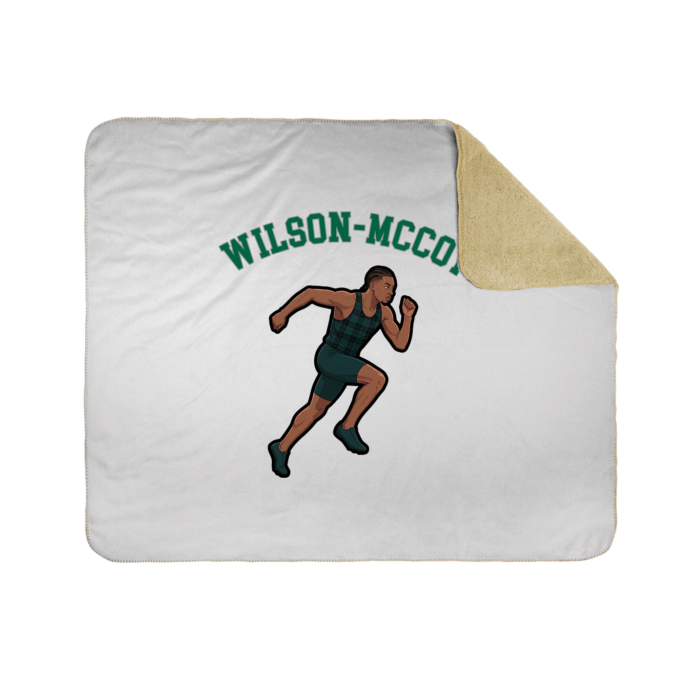 Throw Blanket — Shirsey Arch in White