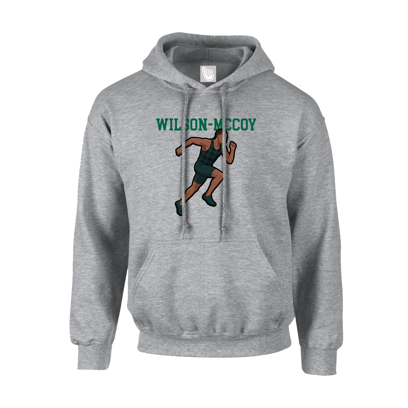 Hoodie — Shirsey in Grey