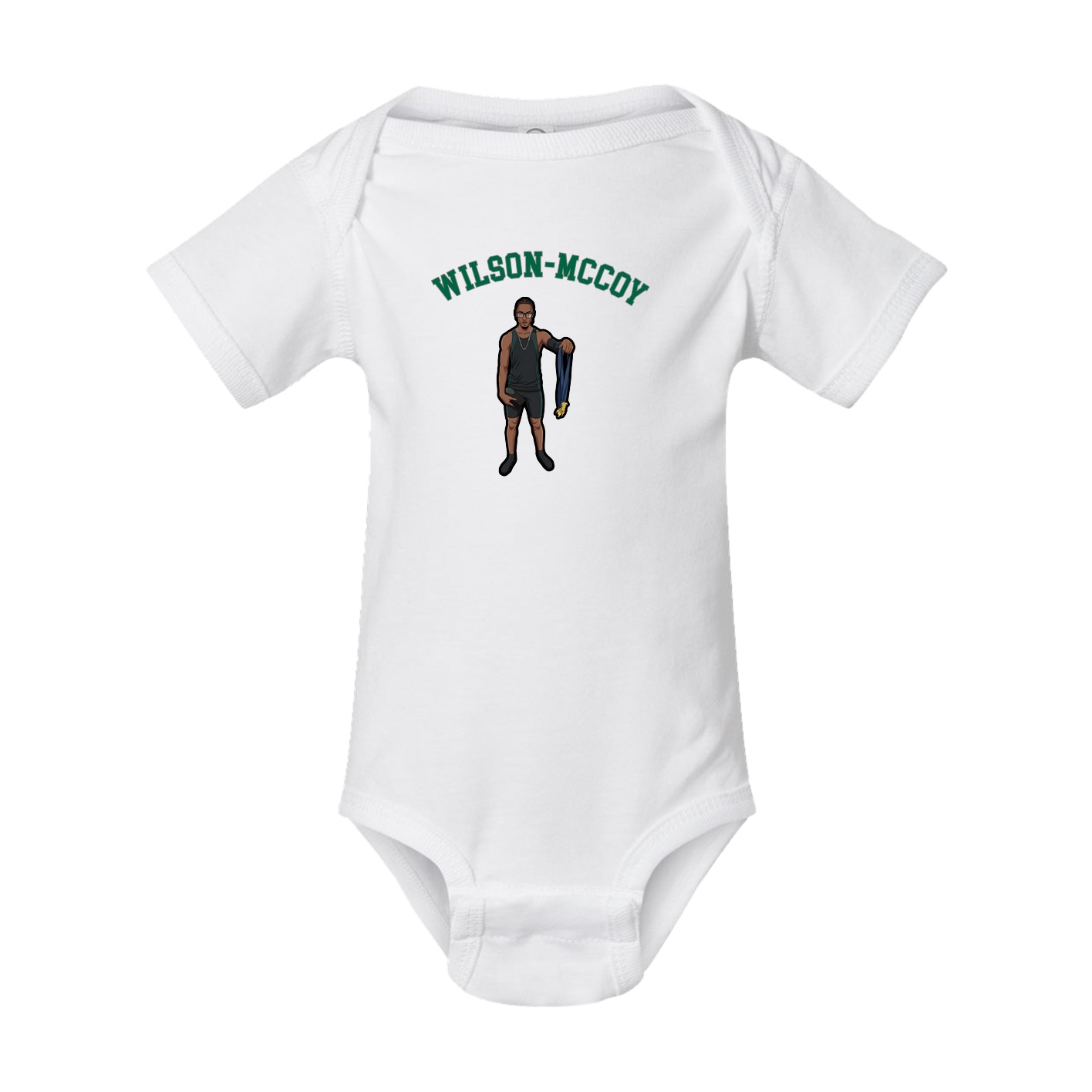 Baby Onesie — Shirsey Arch in White