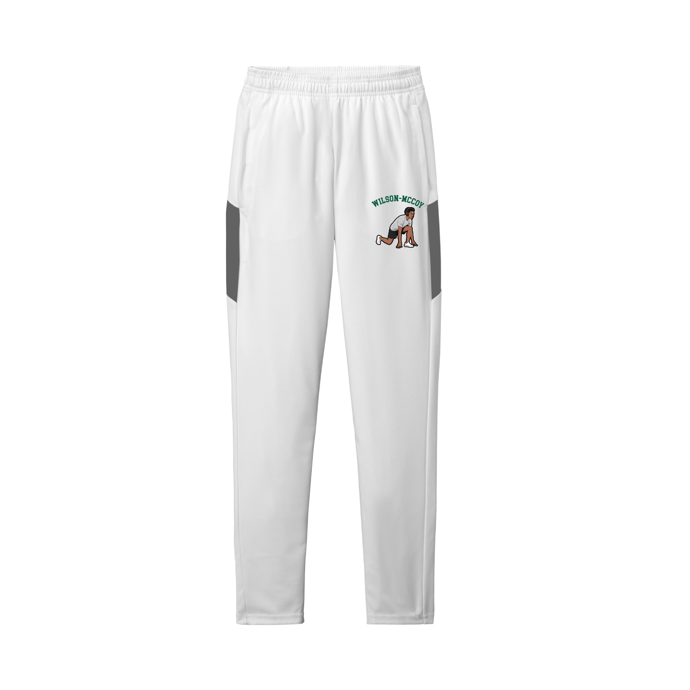Team Travel Pant — Shirsey Arch in White/Grey