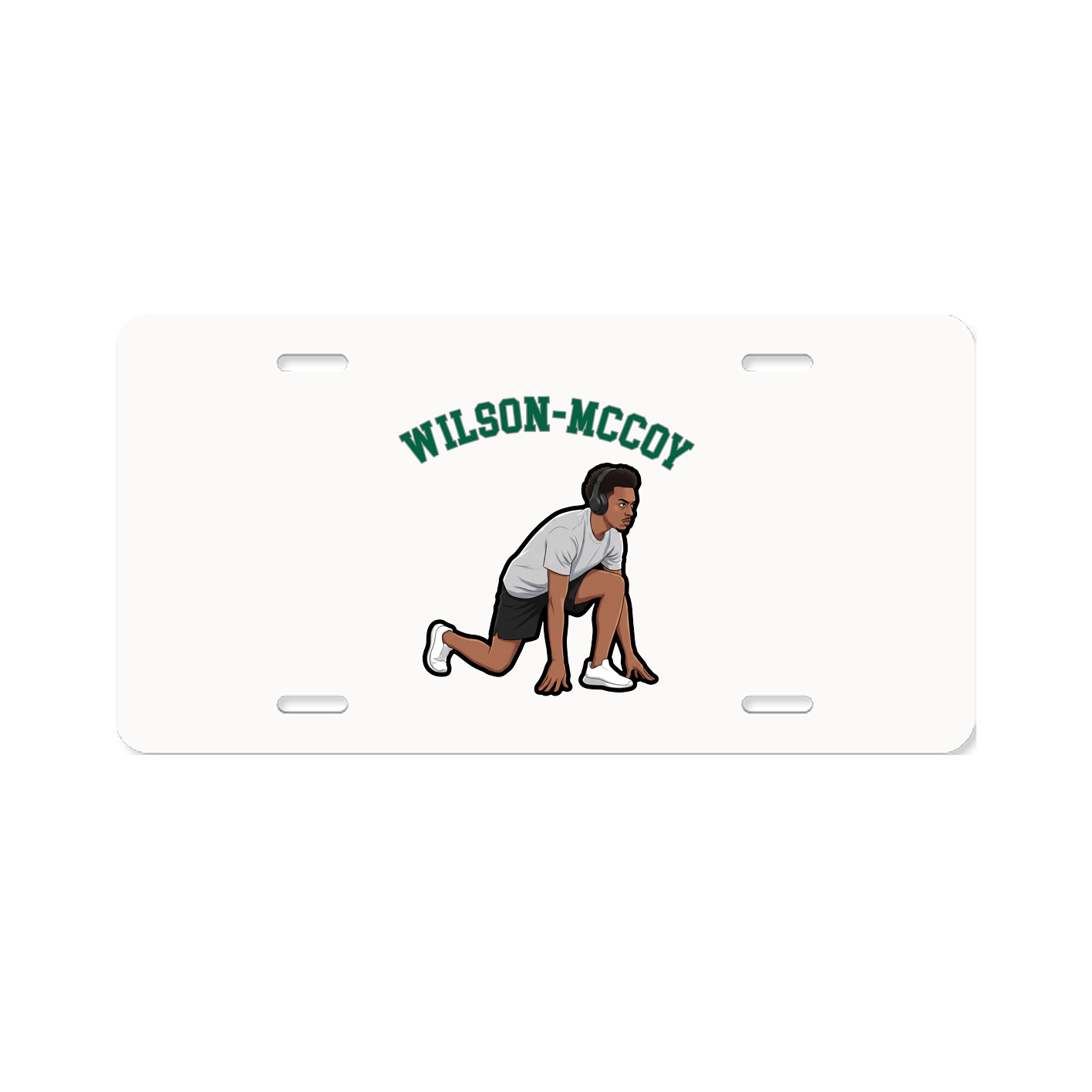 License Plate — Shirsey Arch in Classic