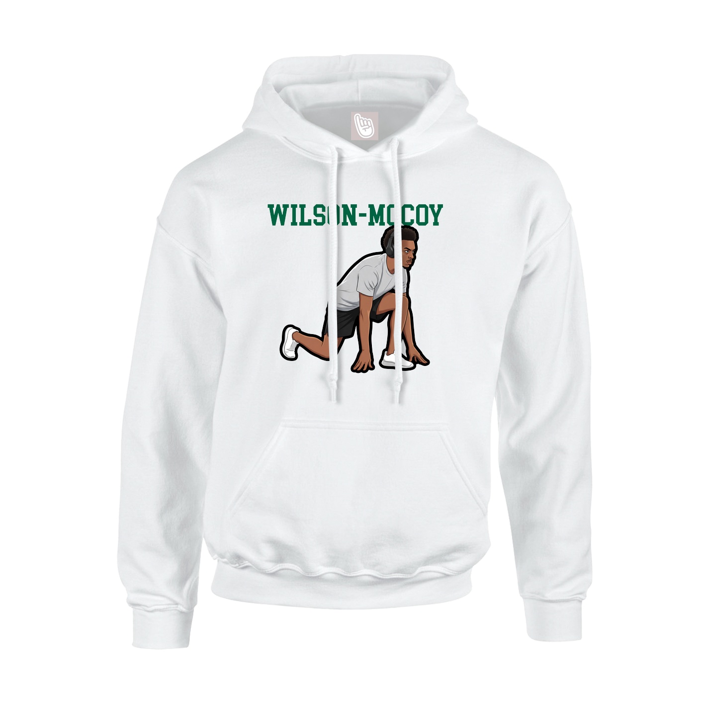 Youth Hoodie — Shirsey in White