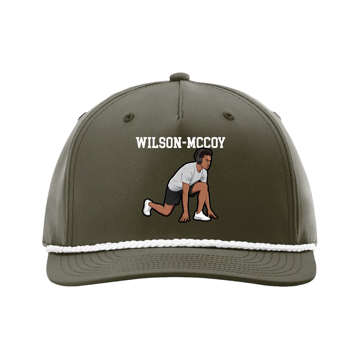 Five-Panel Classic Rope Cap — Shirsey in Green