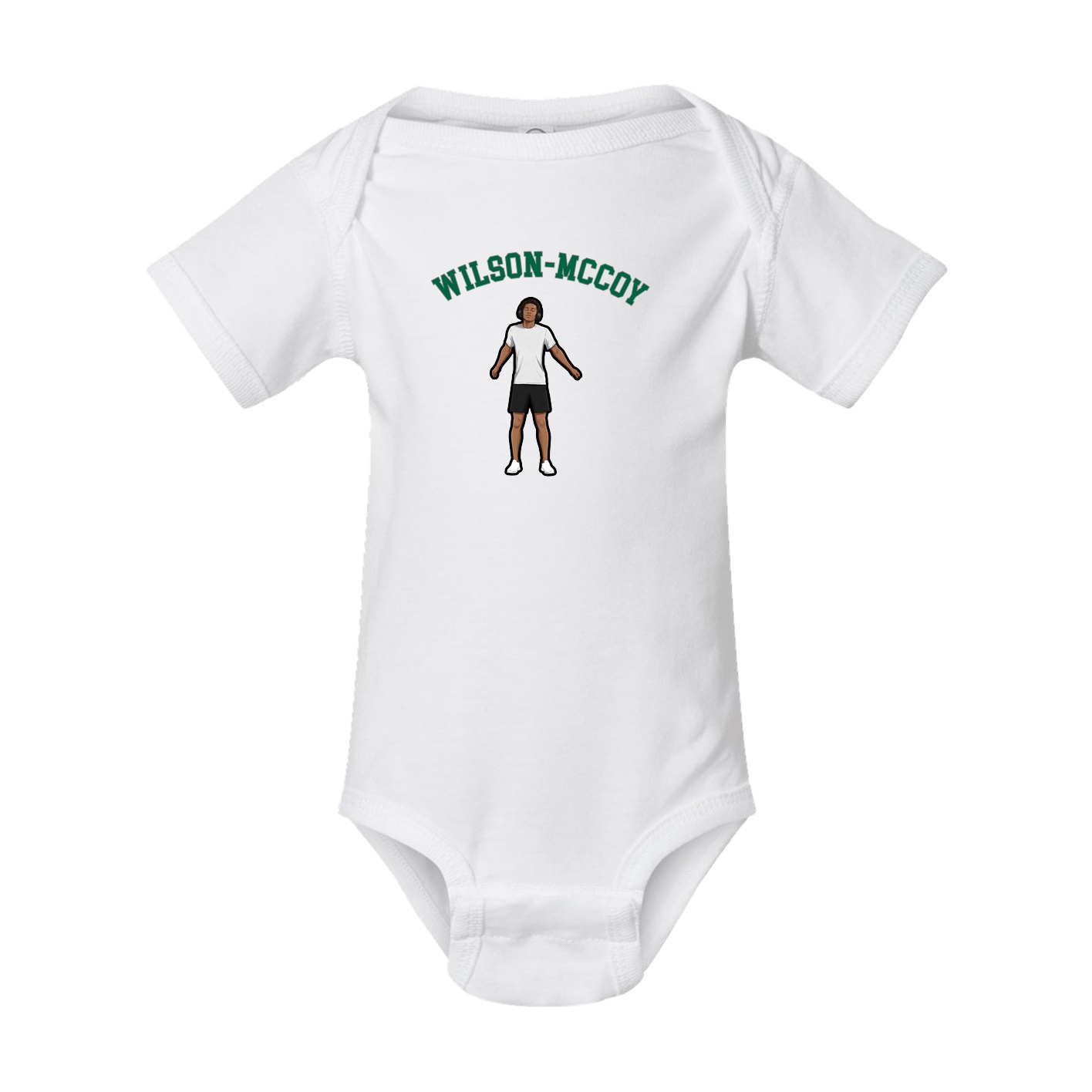 Baby Onesie — Shirsey Arch in White