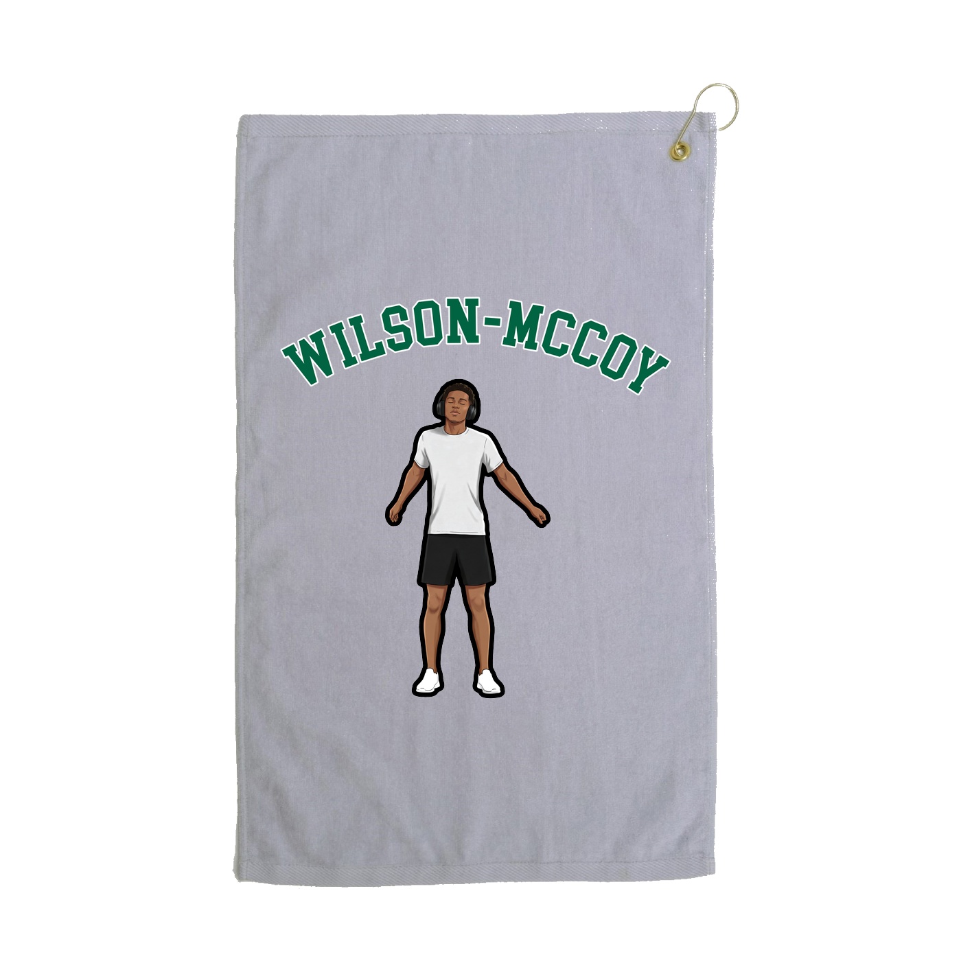 Golf Towel — Shirsey Arch in Grey