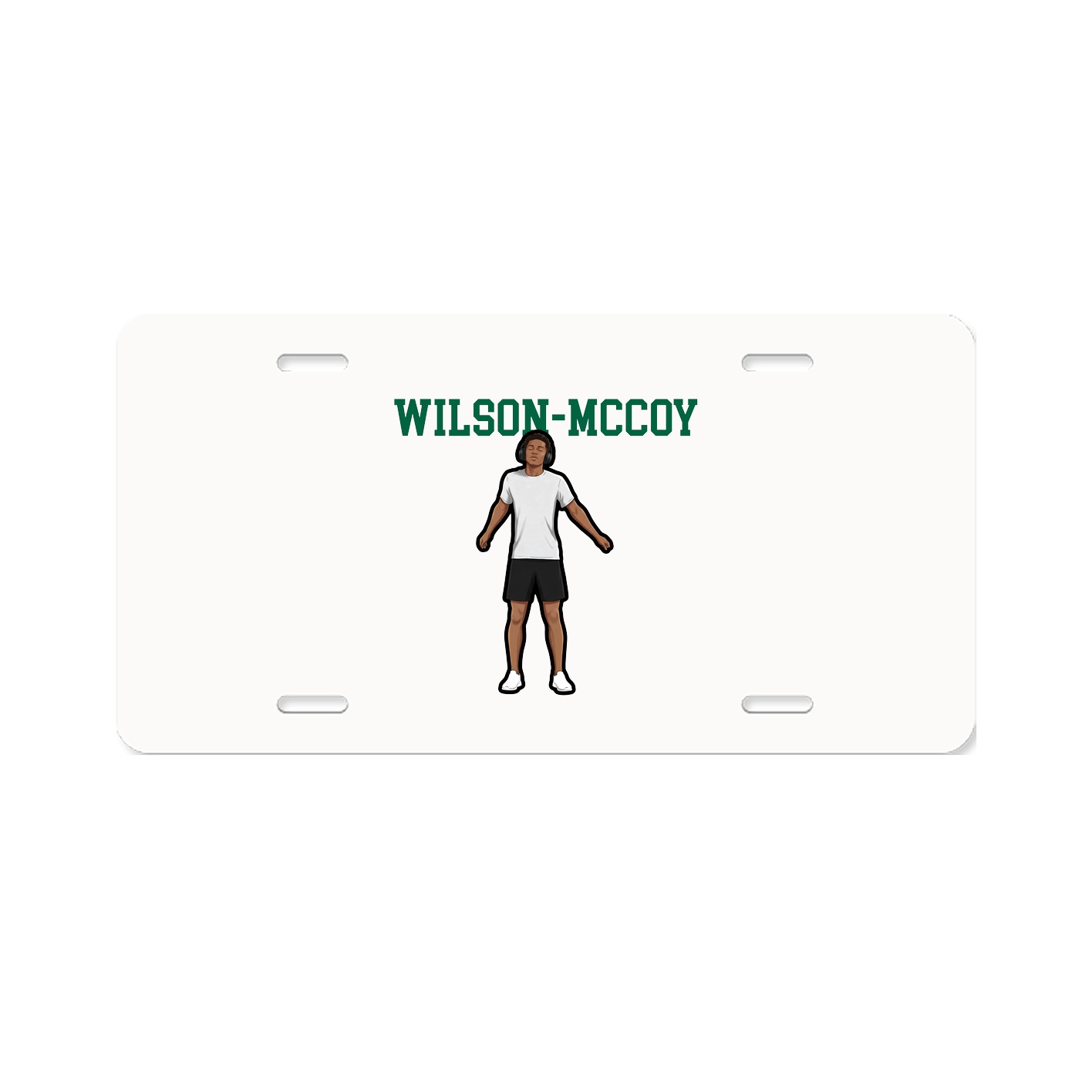License Plate — Shirsey in Classic