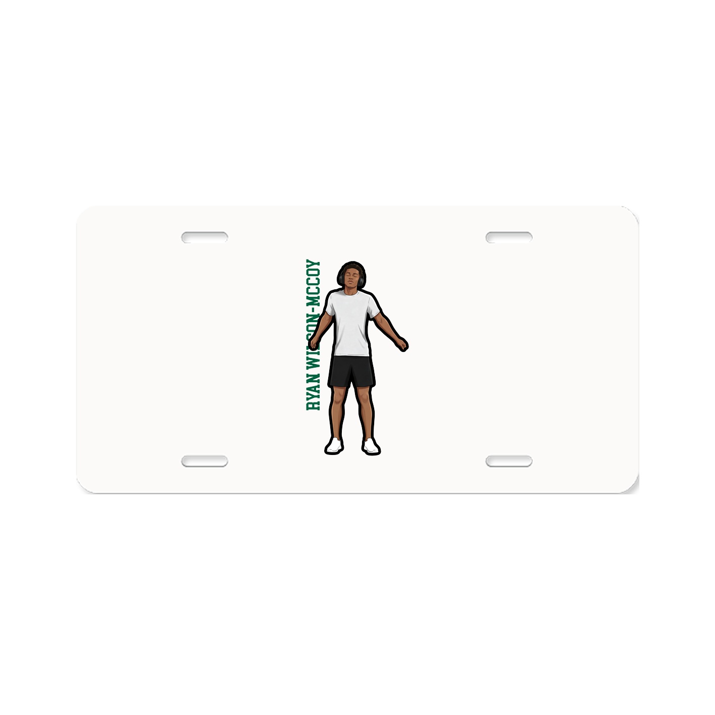 Aluminum License Plate