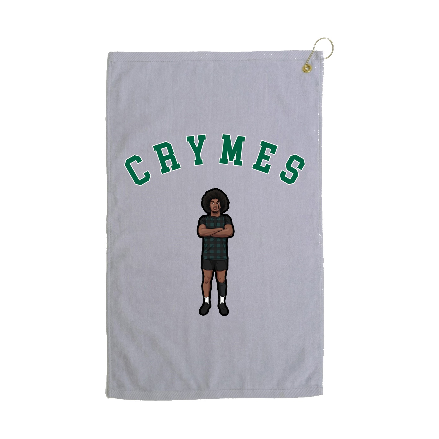Golf Towel — Shirsey Arch in Grey
