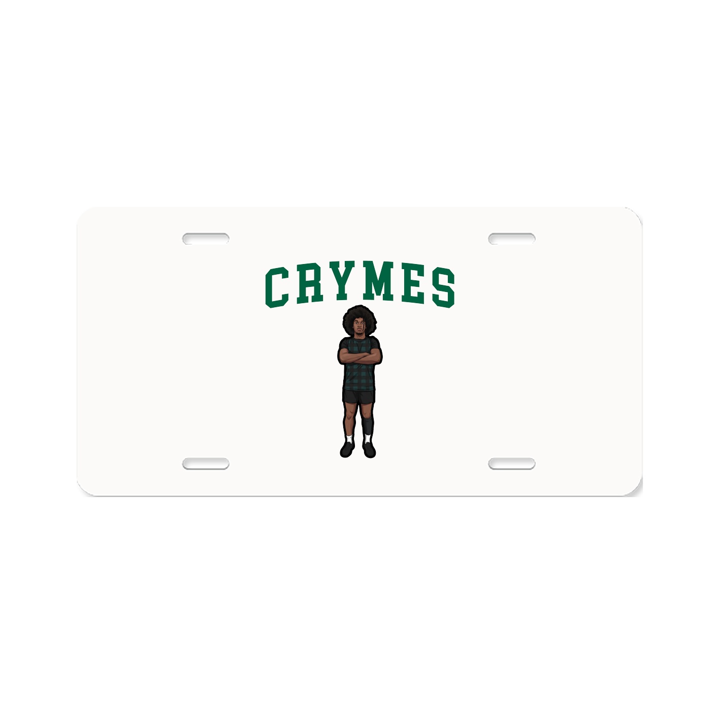 License Plate — Shirsey in Classic