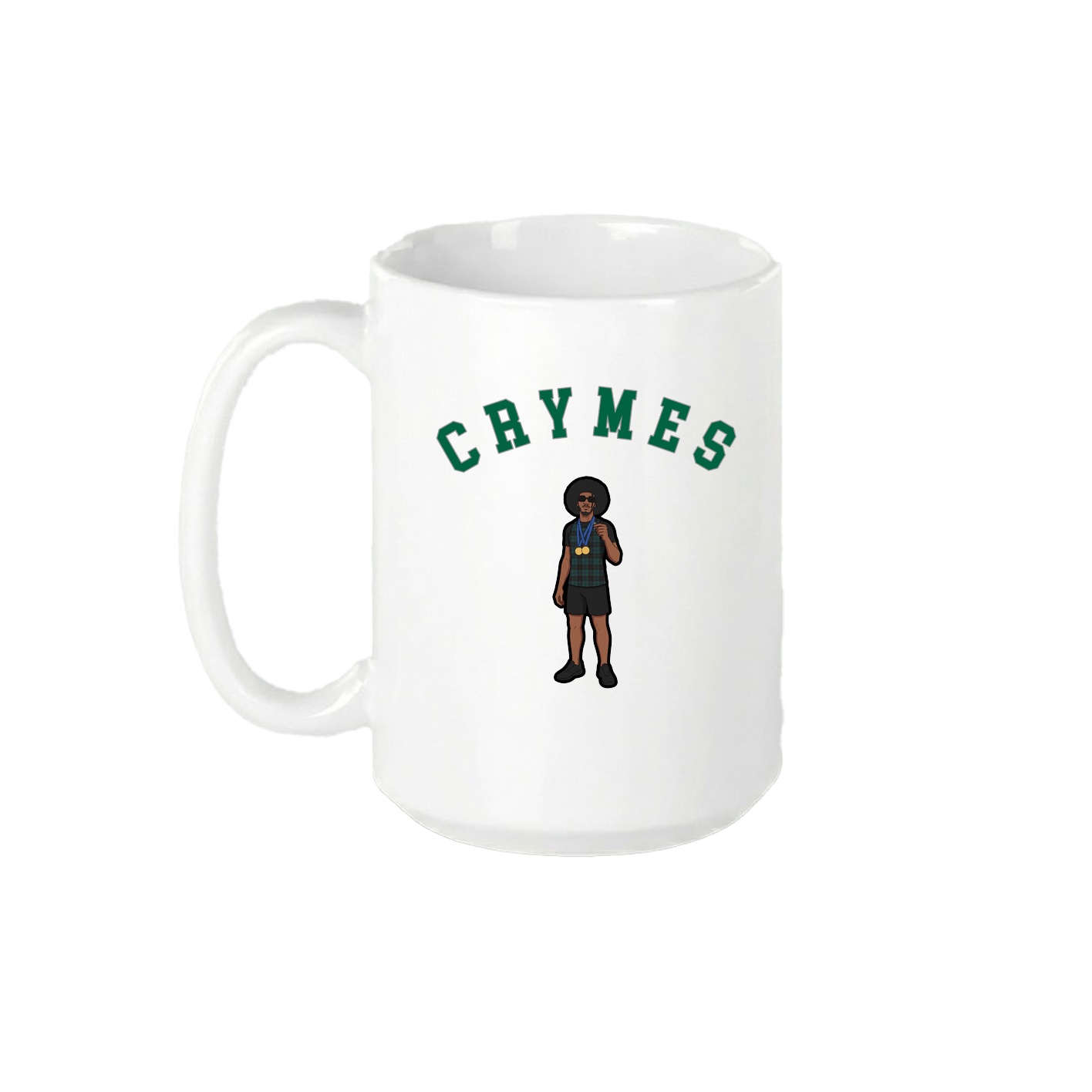 15oz Coffee Mug — Shirsey Arch in White