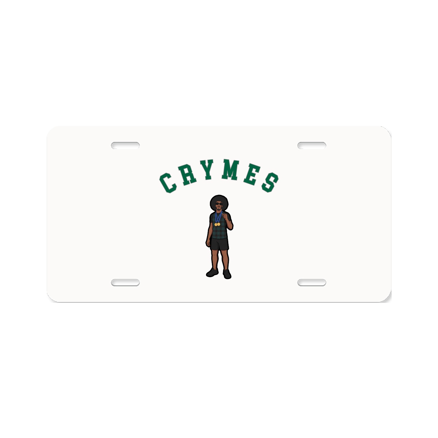 License Plate — Shirsey Arch in Classic